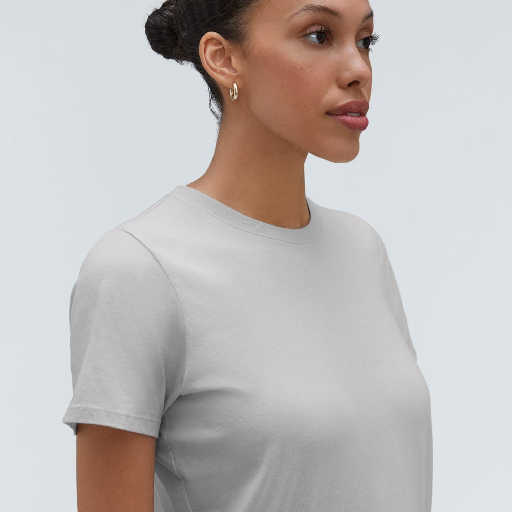 The Organic Cotton Crew Tee | Ice