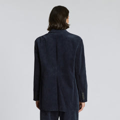 The Corduroy '80s Blazer | Deep Navy