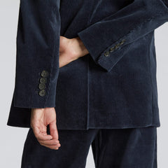The Corduroy '80s Blazer | Deep Navy