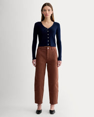 The Utility Barrel Pant | Rosewood | Tall