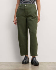 The Utility Barrel Pant | Dark Forest | Regular