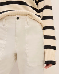 The Organic Utility Pant | Bone
