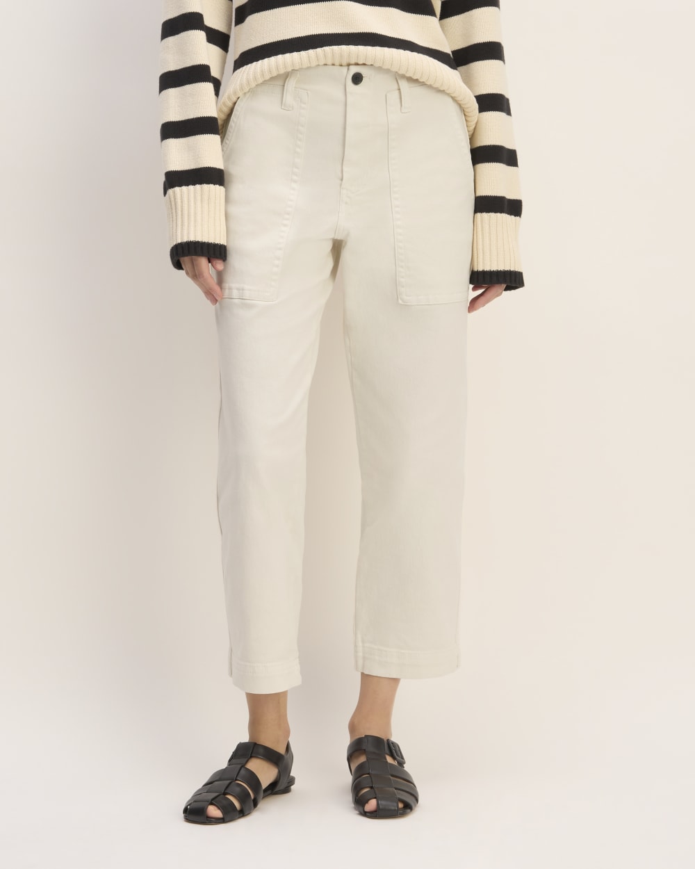 The Organic Utility Pant | Bone