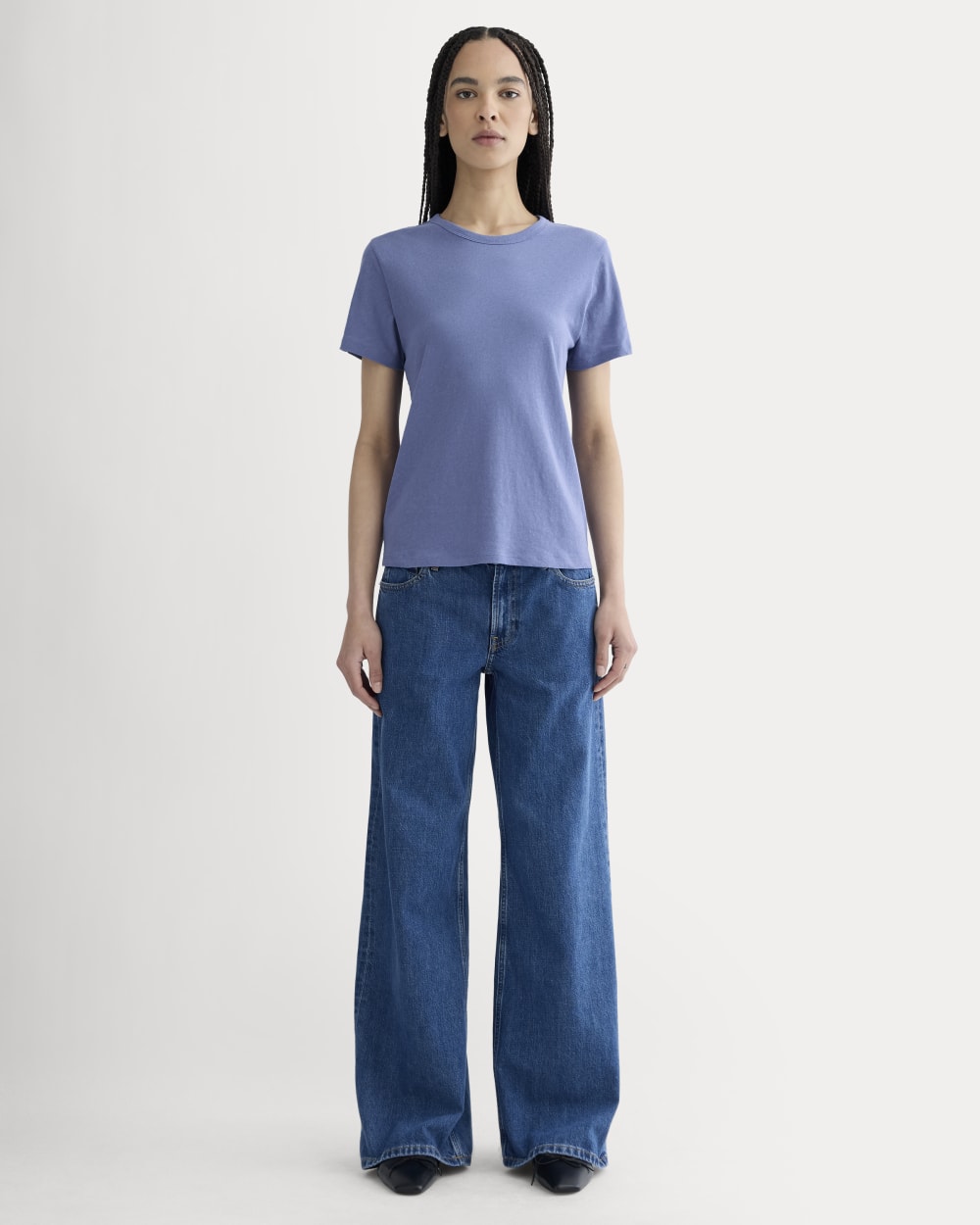 The Slim Air Tee | Blue Dusk