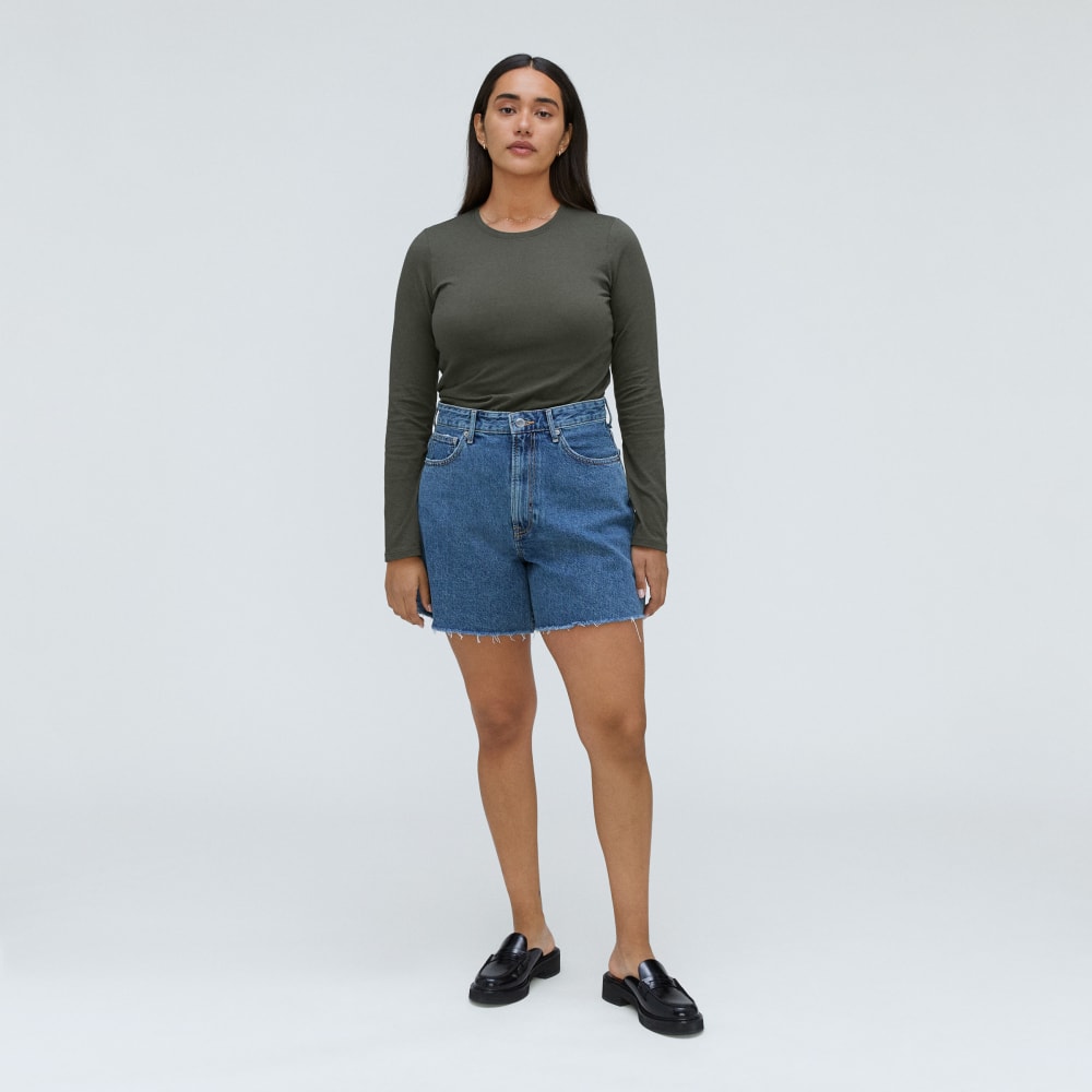 The Organic Cotton Long-Sleeve Crew | Kambaba