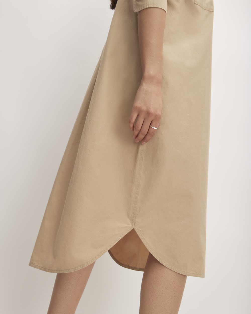 The Midi Cotton Shirt Dress | Cornstalk