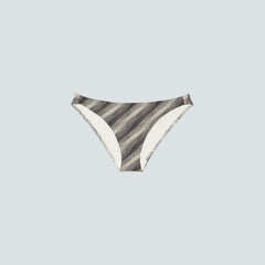 The Bikini Bottom |  Black / Canvas
