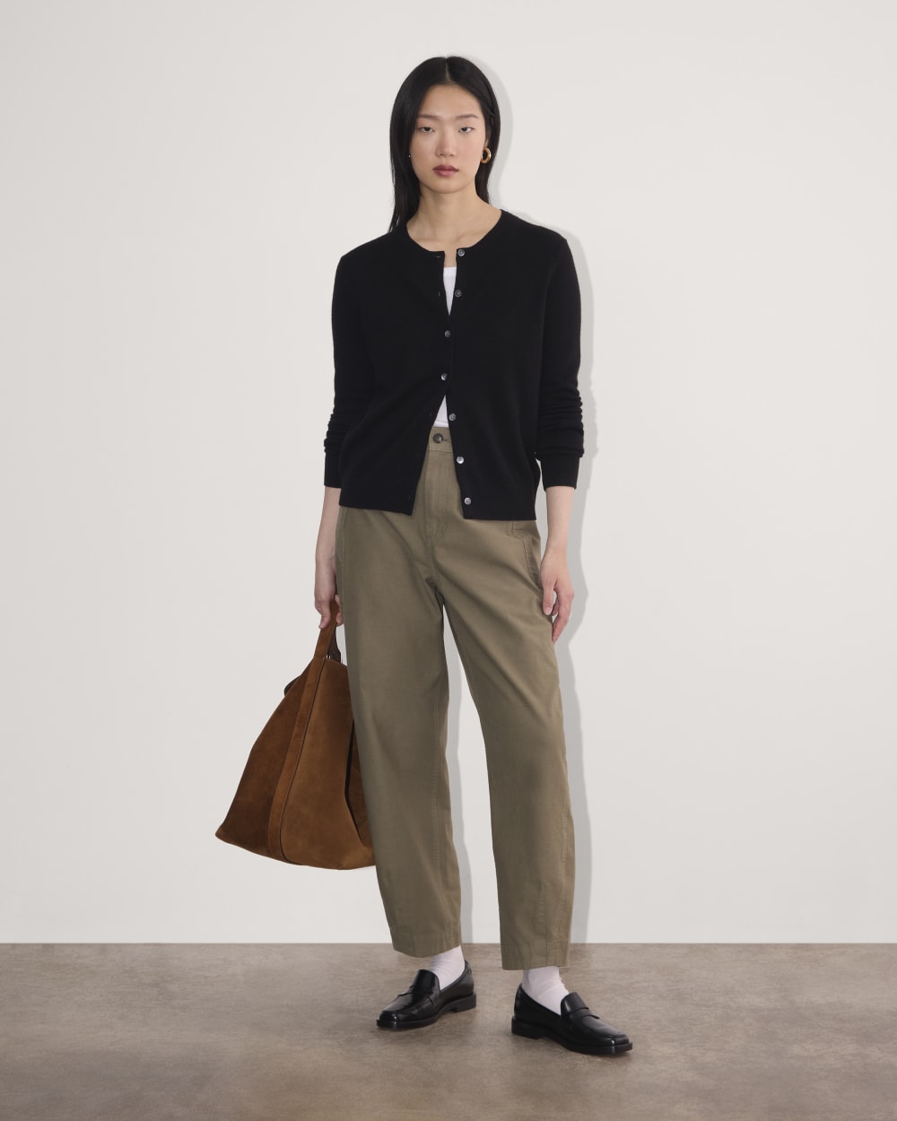 The Classic Cardigan in Cashmere | Black