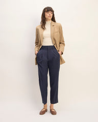 The Draper Tapered Pant in Buttersmooth | Navy