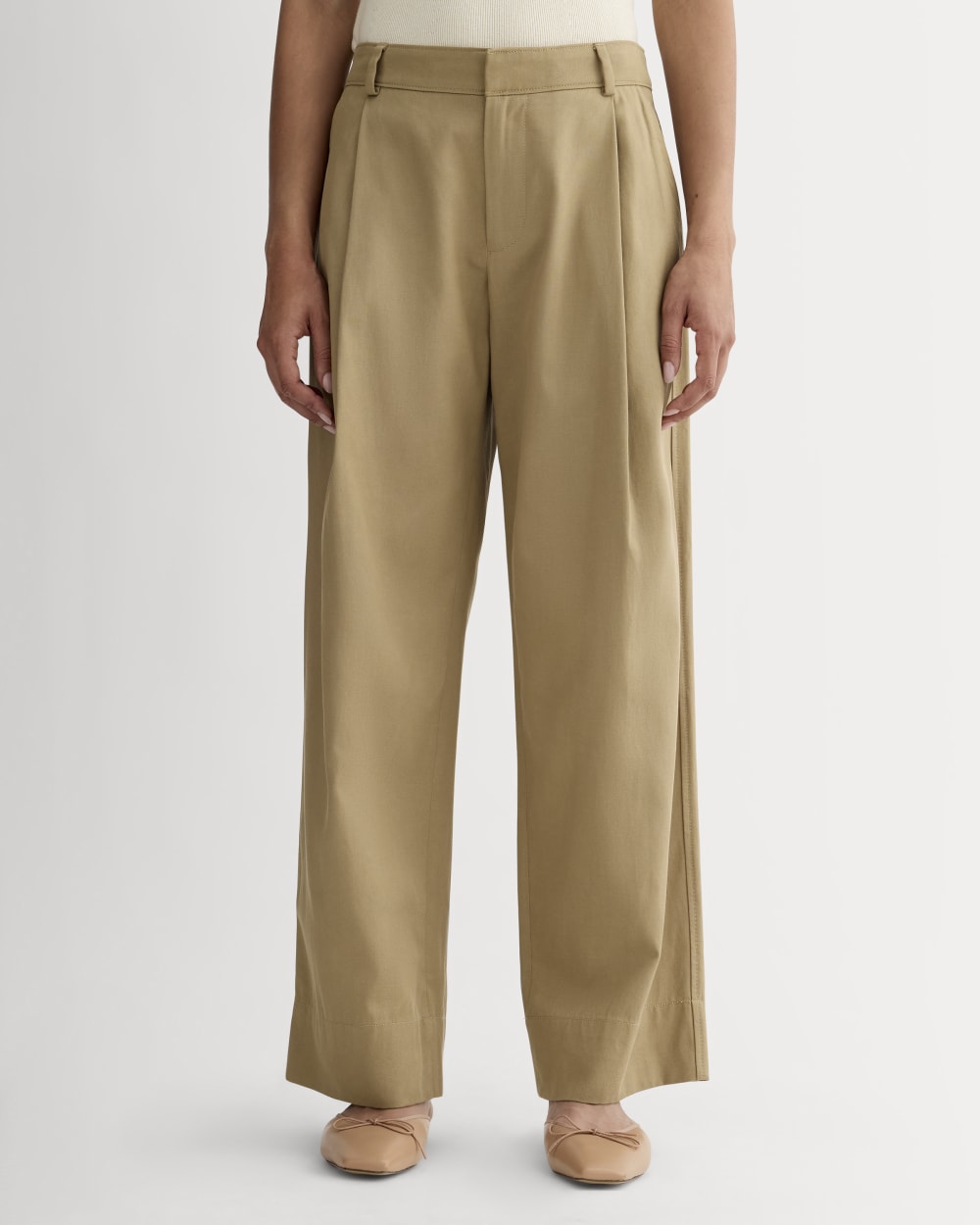 The Low-Rise Chino | Ash Brown