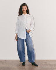 The Oversized Shirt in Ultrasoft Cotton | White
