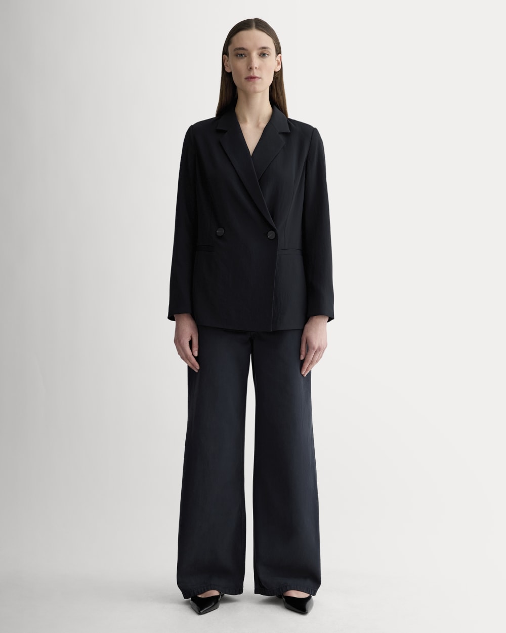 The Drapey Blazer | Black