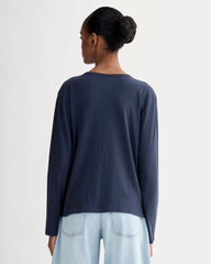 The Air Long-Sleeve Tee | Navy