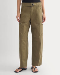 Utility Straight-Leg Cargo Pant | Olive