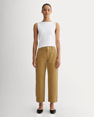 The Utility Straight-Leg Pant | Oak Brown | 26.5" Inseam