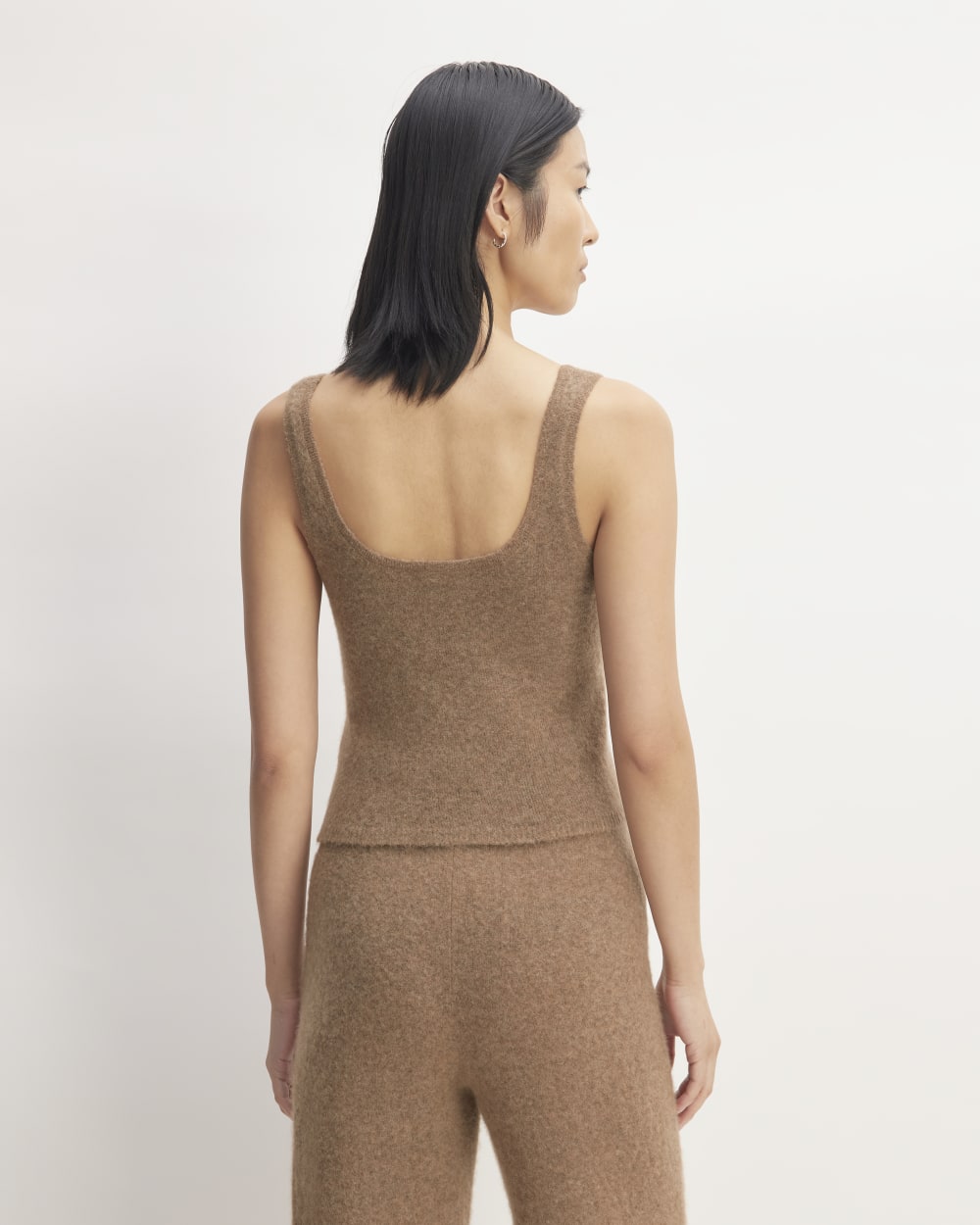 The Cozy-Stretch Tank | Heathered Toasted Coconut