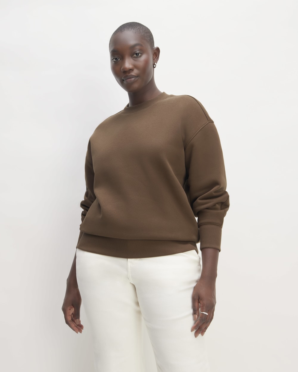 The ReTrack Oversized Crew | Cocoa