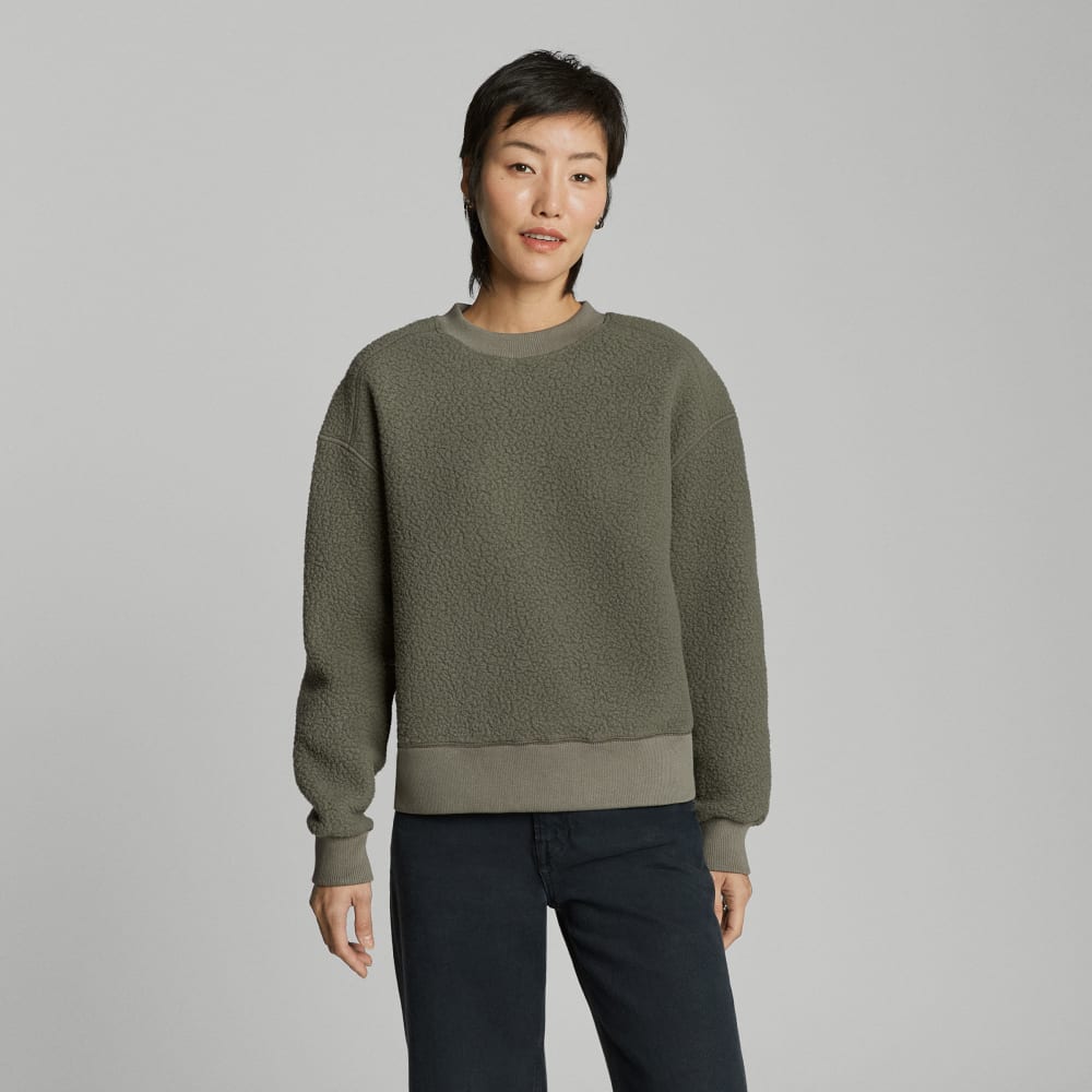 The ReNew Teddy Oversized Crew | Kalamata