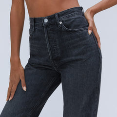 The Rigid Way-High® Jean  | Worn-In Black | 29.5" Inseam