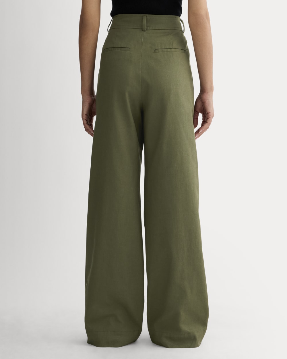 The Draper Pleated Pant in Buttersmooth | Kalamata | 30" Inseam