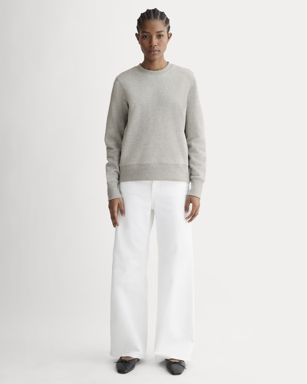 The Off-Duty Terry Crew | Heathered Grey