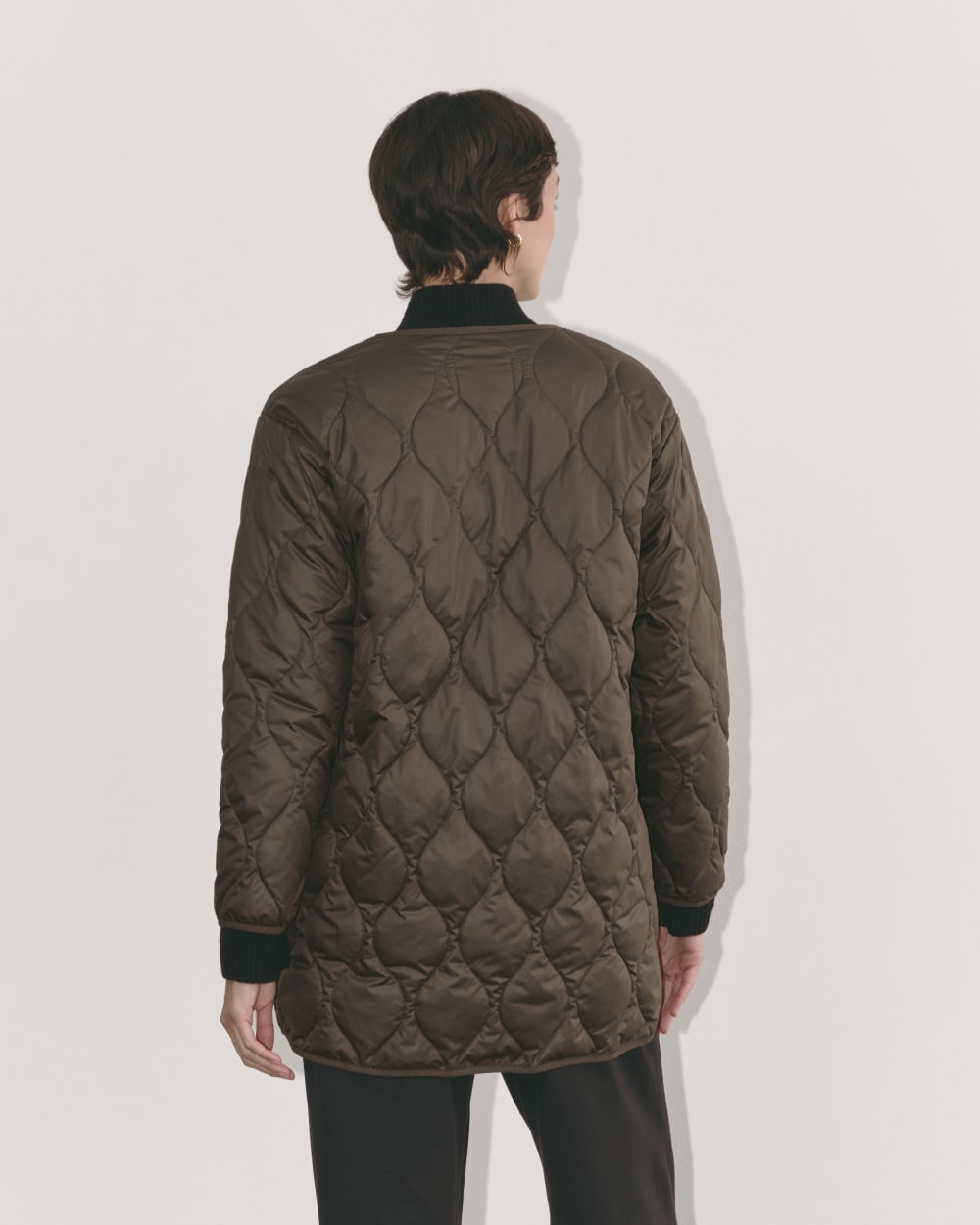 The Quilted Liner | Earth Brown