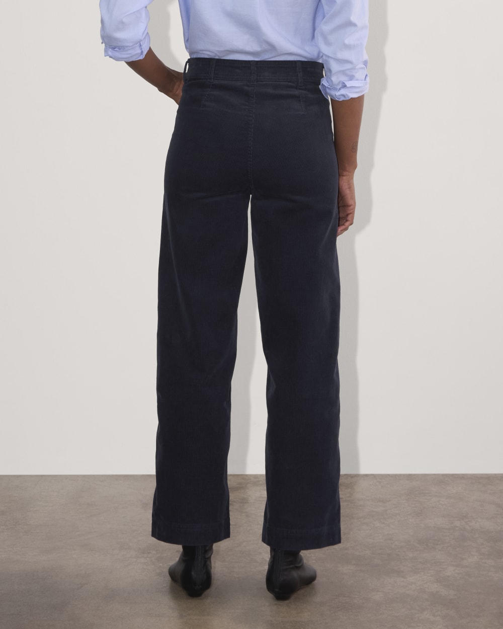 The Sailor Pant in Corduroy | Navy