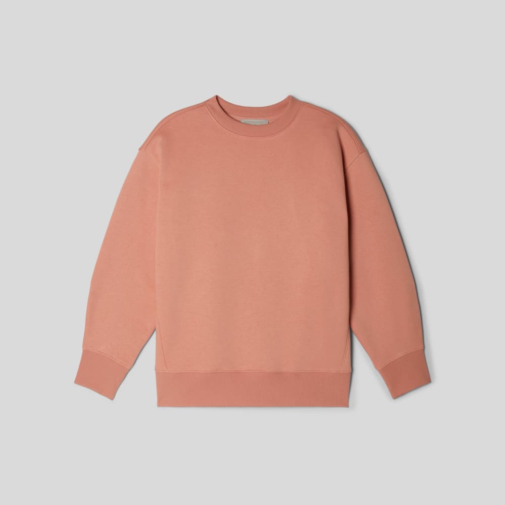 The ReTrack Oversized Crew | Light Rose