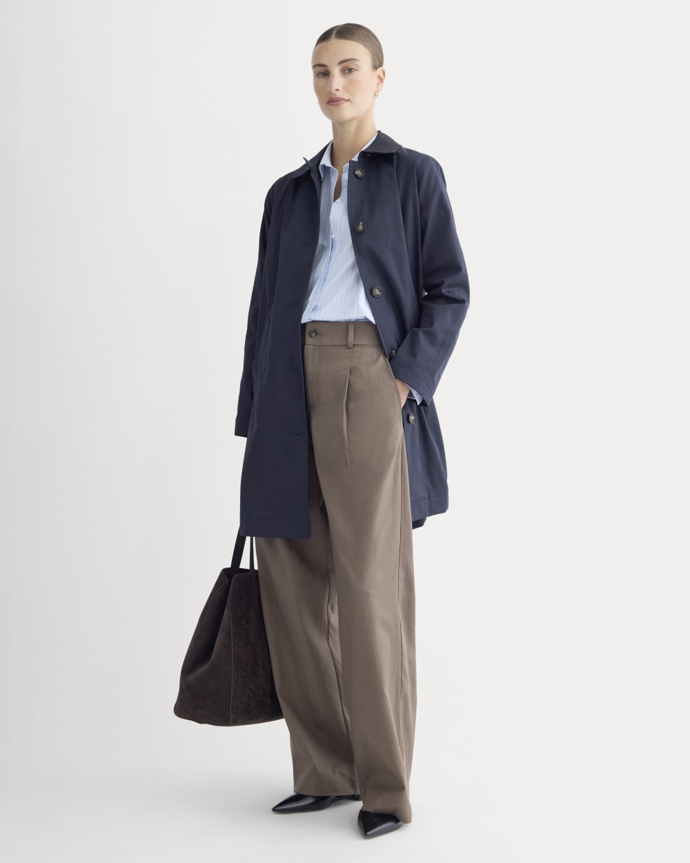The Mac Coat | Navy
